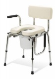 Guardian Padded Drop Arm Commode - Padded Drop-Arm Commode - Model 98204