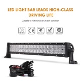 Auxbeam 22 Inch LED Light Bar Curved 120W LED Off Road Driving Lights,$56 MSRP