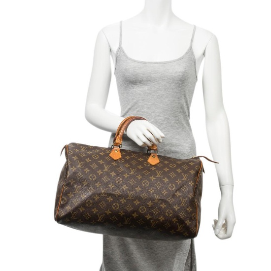 Louis Vuitton Speedy Brown Handbag