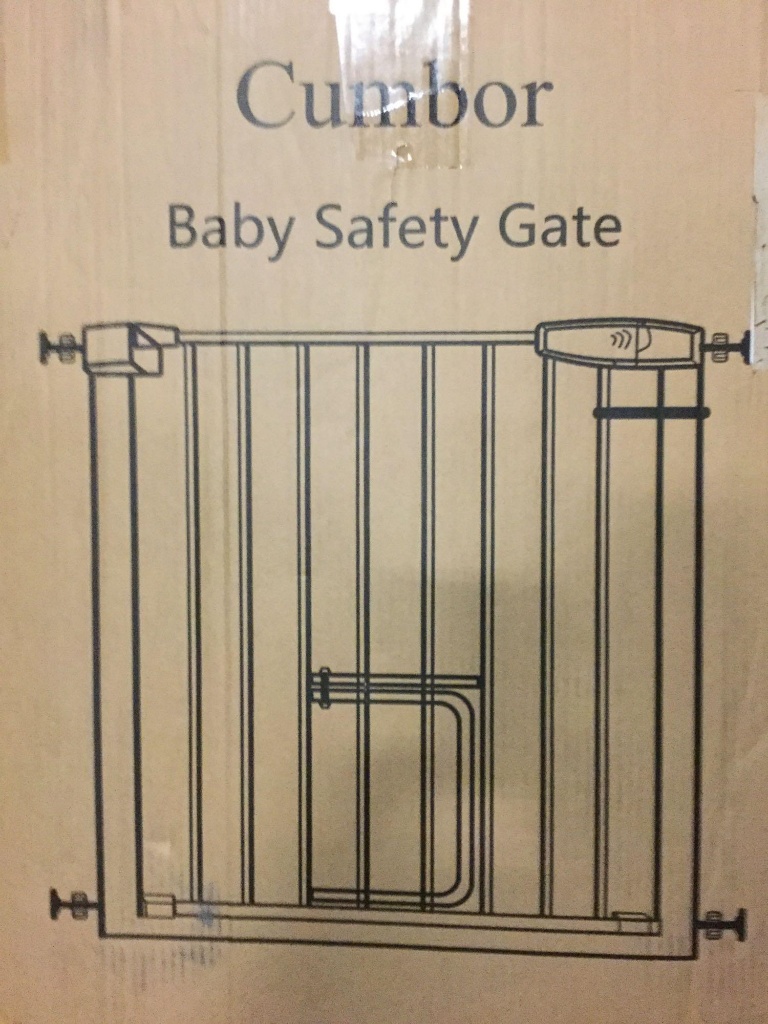 cumbor baby gate installation instructions