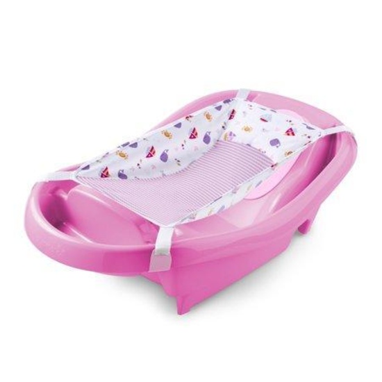 Summer Infant Comfy Clean Deluxe Newborn to Toddler Tub,$16 MSRP