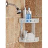 Mainstays 2-Shelf Corner Shower Caddy,$17 MSRP