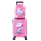 Unicorn Kids Carry On Rolling Luggage, Hard Shell Travel Upright Suitcase Girls, $70 MSRP