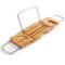 Utoplike Extendable Bamboo Bathtub Caddy Tray,$24 MSRP
