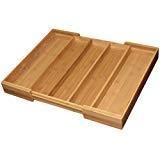 Totally Bamboo Expandable Cutlery Tray,$37 MSRP