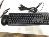 Wired keyboard and mouse, $15 MSRP