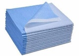 Avalon Papers 359 Stretcher Sheet, Tissue/Poly, 40'' x 90'', Blue (Pack of 50)?,$35 MSRP