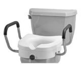 Nova Locking Raised Toilet Seat with Arms?, $34 MSRP