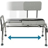 Tub Transfer Bench and Sliding Shower Chair,$169 MSRP