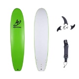 ALPENFLOW 8' Soft Top Surfboard Foam Board,$199 MSRP