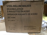 Steel rolling walker, $55 MSRP