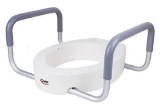 Carex Toilet Seat Elevator with Handles Elongated-Case?,$151 MSRP