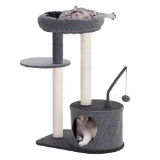 FEANDREA Cat Tree Sisal-Covered Scratching Posts,$56 MSRP