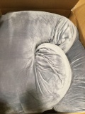 Gray Full Body Pillow, $50 MSRP