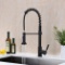 GICASA Semi-Pro Kitchen Faucet, Durable and Sturdy Pull Out Kitchen Faucet with Sprayer $104 MSRP