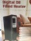 PELONIS Electric Radiator Heater, 1500W with Digital Thermostat, Timer And Remote Control $199 MSRP