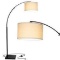 Brightech Logan Led Floor Lamp- Classic Arc Floor Lamp,$94 MSRP