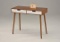 Light Walnut/white Console Sofa Table,$131 MSRP