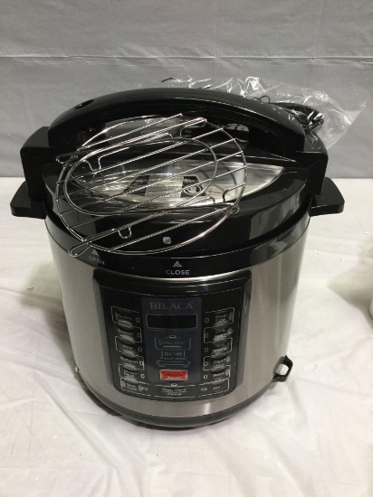 BILACA Pressure Cooker 9-in-1 Multi-Use Programmable Electric Pressure Cooker, $44 MSRP