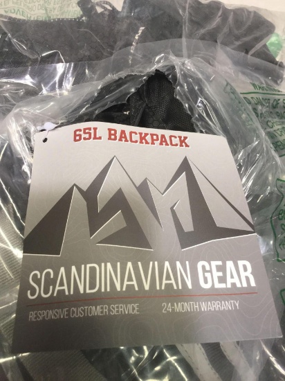 scandinavian gear 65l backpack