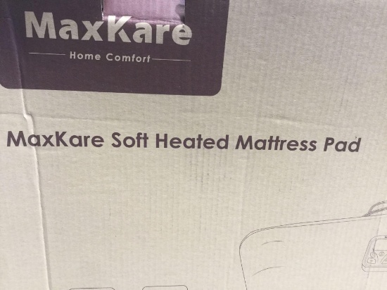 Heated Mattress Pad Underblanket Dual Controller for 2 Users, $67 MSRP
