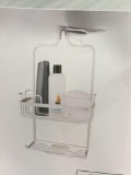 AcosE Aluminum Shower Caddy Hanging 2 Tiers Shelf Storage Bathroom Rack Rust Proof, $39 MSRP