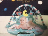 Baby Musical Activity Play Mat Kick and Play Piano Gym Center with Hanging Rattlers, $54 MSRP