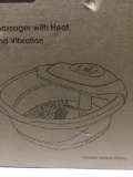 Foot Spa/Bath Massager with Heat Bubbles Vibration, $64 MSRP