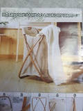 Hosroome Bamboo Laundry Hamper with Lid, $36 MSRP