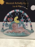 Baby Musical Activity Play Mat with Hanging Rattlers and Light Up Toys, $54 MSRP