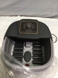 Portable Foot Spa Bath Massager with Heat, Manual Rolling Massage, $39 MSRP