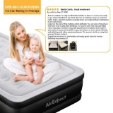 AirExpect Upgraded Inflatable Mattress Queen Size Blow up Bed with Built-in Electric Pump $80 MSRP