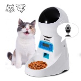 Homdox Automatic Cat Feeder Pet Food Dispenser for Cat Dog,$ 56 MSRP