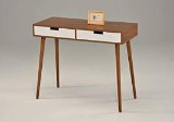 Light Walnut/white Console Sofa Table,$131 MSRP