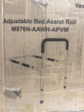 Adjustable Bed Assist Rail Handle and Hand Guard Grab Bar, $20 MSRP