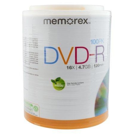 Memorex 4.7GB DVD-R,$29 MSRP