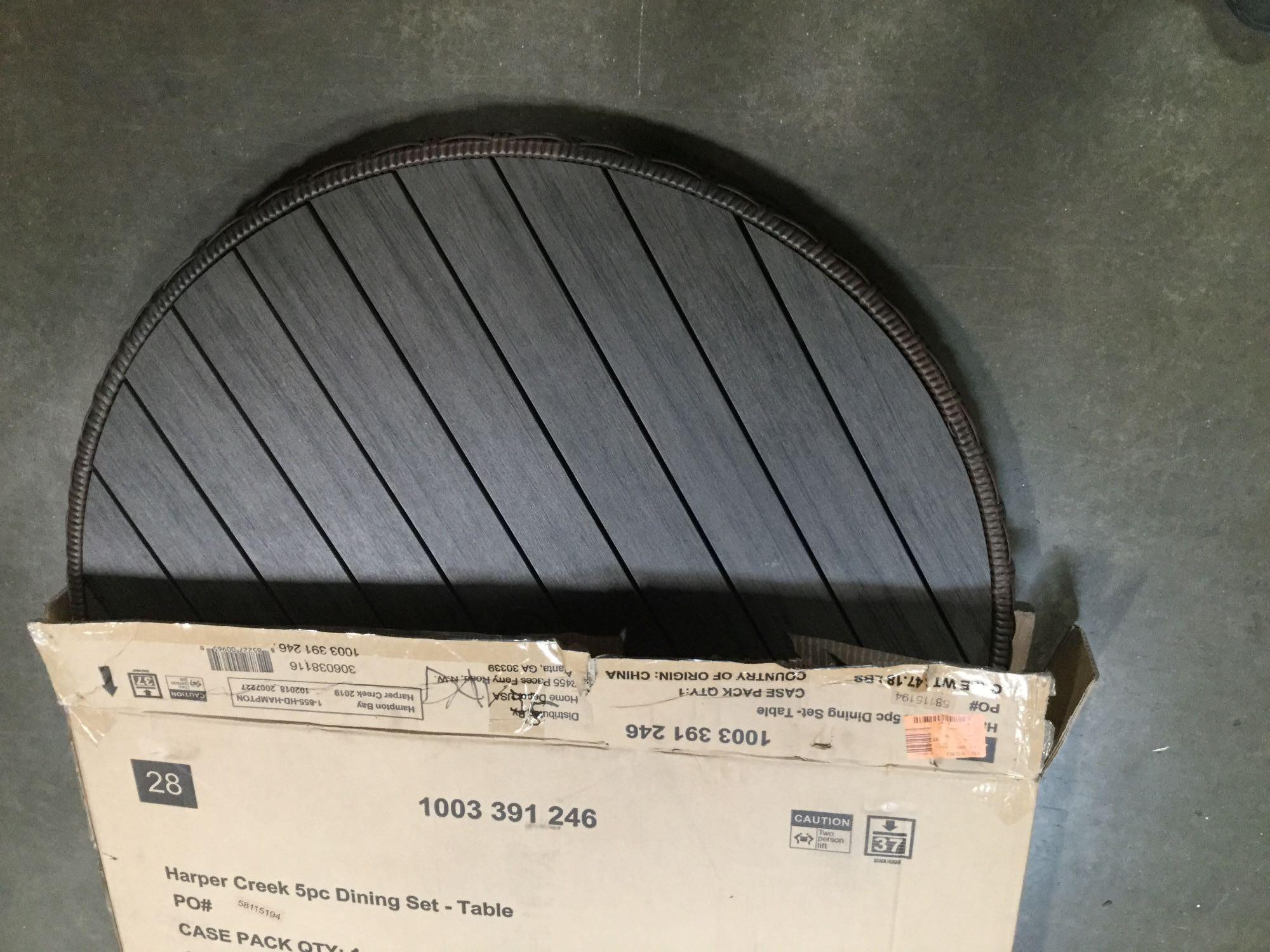 Hampton Bay Harper Creek Metal Outdoor Dining Proxibid