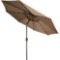 Trademark Innovations Deluxe Market Solar Powered LED Lighted Patio Umbrella, $90 MSRP