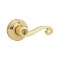 Kwikset Lido Polished Brass Entry Door Lever, $42 MSRP