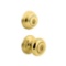 Kwikset Juno Polished Brass Exterior Entry Door Knob, $46 MSRP