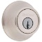 Kwikset Series Satin Nickel Single Cylinder Deadbolt, $18 MSRP