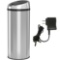 ...iTouchless 13 Gal. Round Automatic Infrared Sensor Stainless Steel Trash Can, $70 MSRP