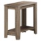 Dark Taupe End Table, $49 MSRP