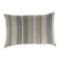 Jordan Manufacturing Sunbrella 19 in. x 12 in. Milano Charcoal Lumbar Outdoor Throw Pillow, $26 MSRP