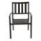 Hampton Bay Brown Slat Outdoor Dining Chair, $68 MSRP