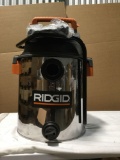 RIDGID 16 Gal. Stainless Steel Wet Dry Vac, $159 MSRP
