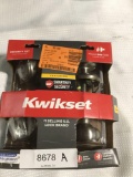 Kwikset Juno Satin Nickel Exterior Entry Door Knob, $47 MSRP