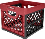CleverMade Collapsible Milk Crate, $40 MSRP