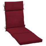 Arden Selections 21 x 72 Lapis Canvas Texture Outdoor Chaise Lounge Cushion, $95 MSRP