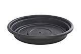 Bloem SDC24-00 Dura Cotta Plant Saucer, 24-Inch, Black